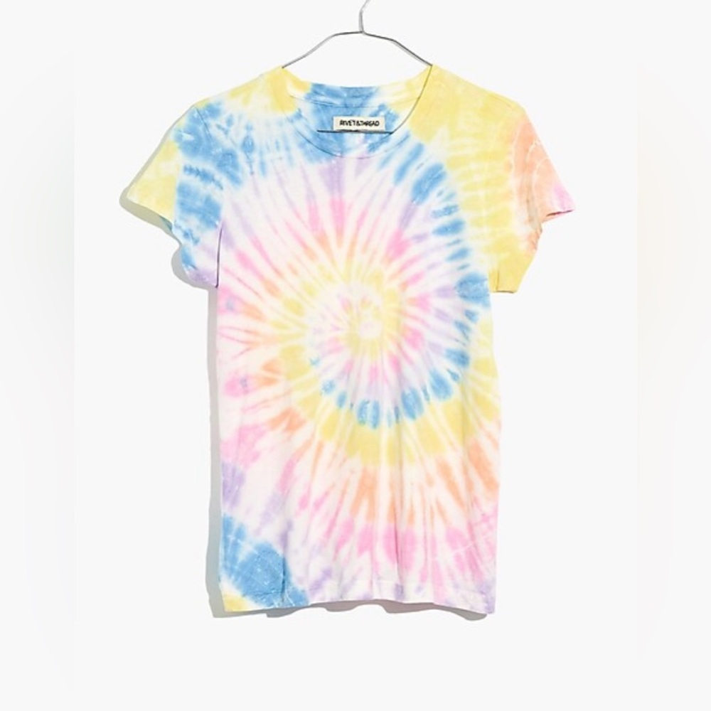 Rivet & Thread Tie-Dye Vintage Shrunken Tee | Madewell